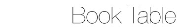Book Table